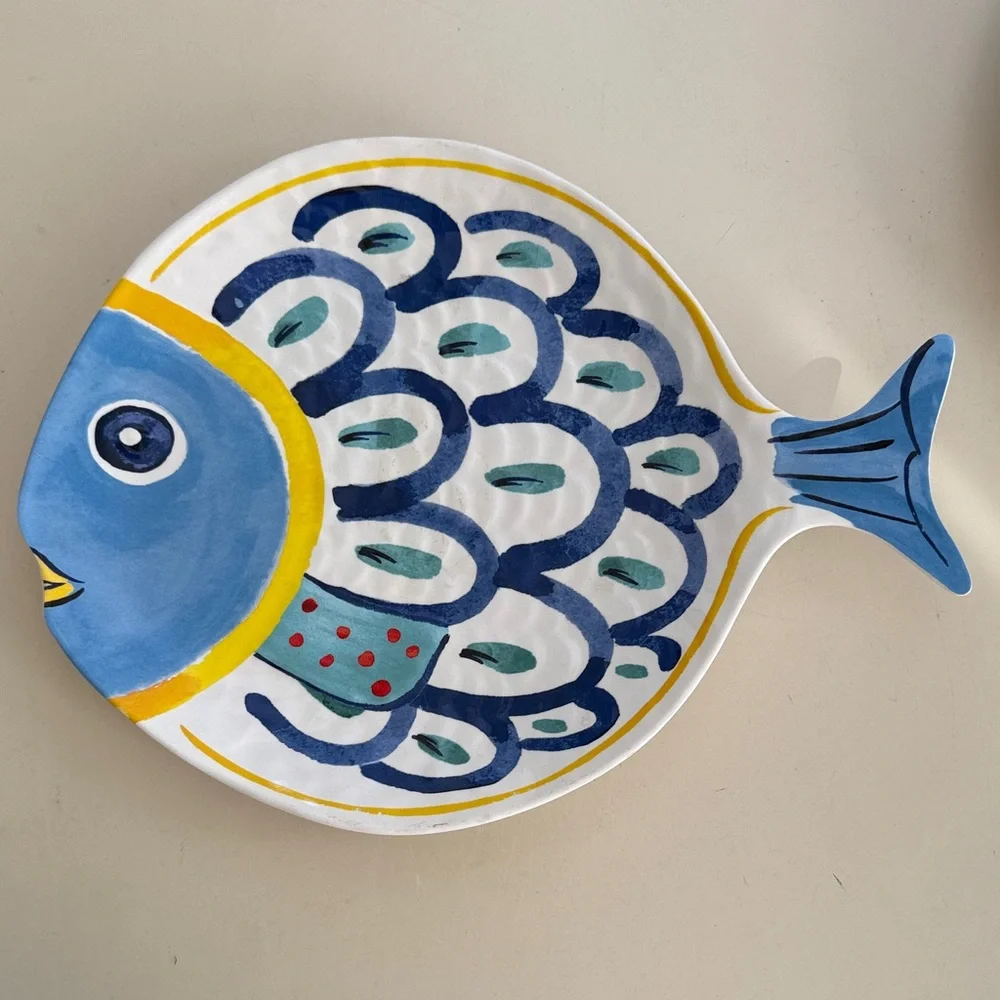 Melamine Fish Serving Plates